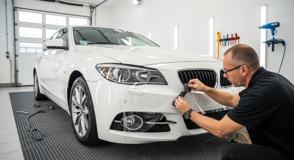BMW PPF touch up